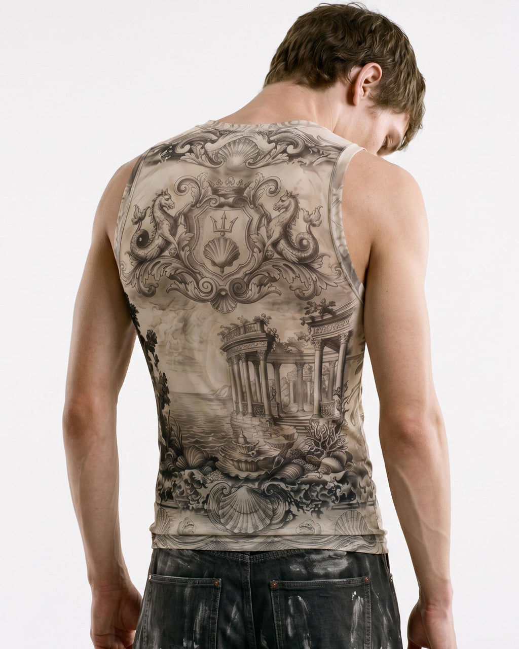 BARREN Series | Apocalyptic Pilgrimage Printed Tank