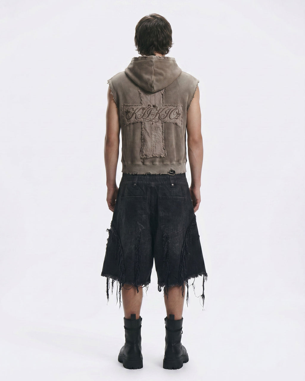 BARREN Series | Apocalyptic Pilgrimage Cross Hooded Vest