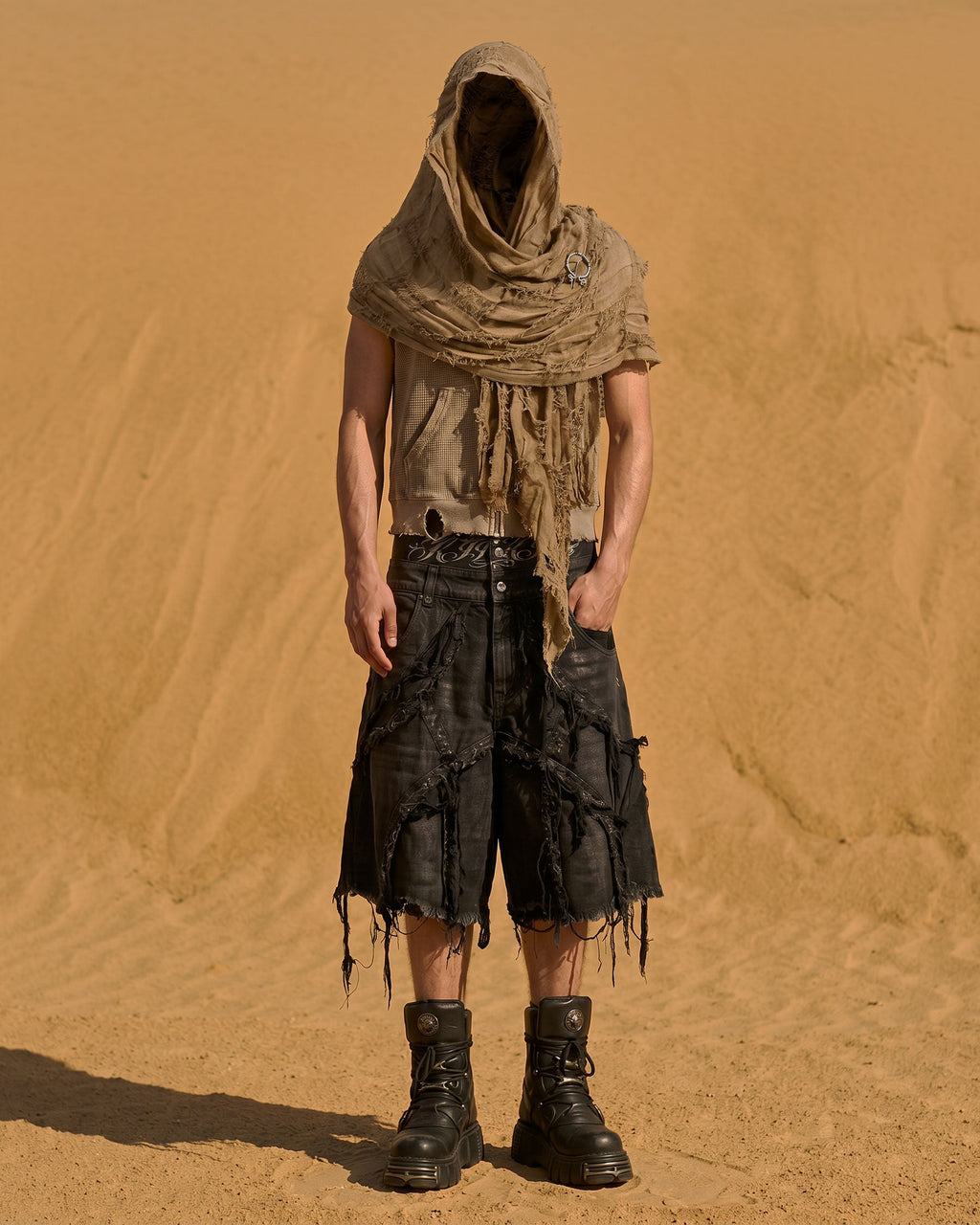 BARREN Series | Apocalyptic Pilgrimage Hooded Wrap Set