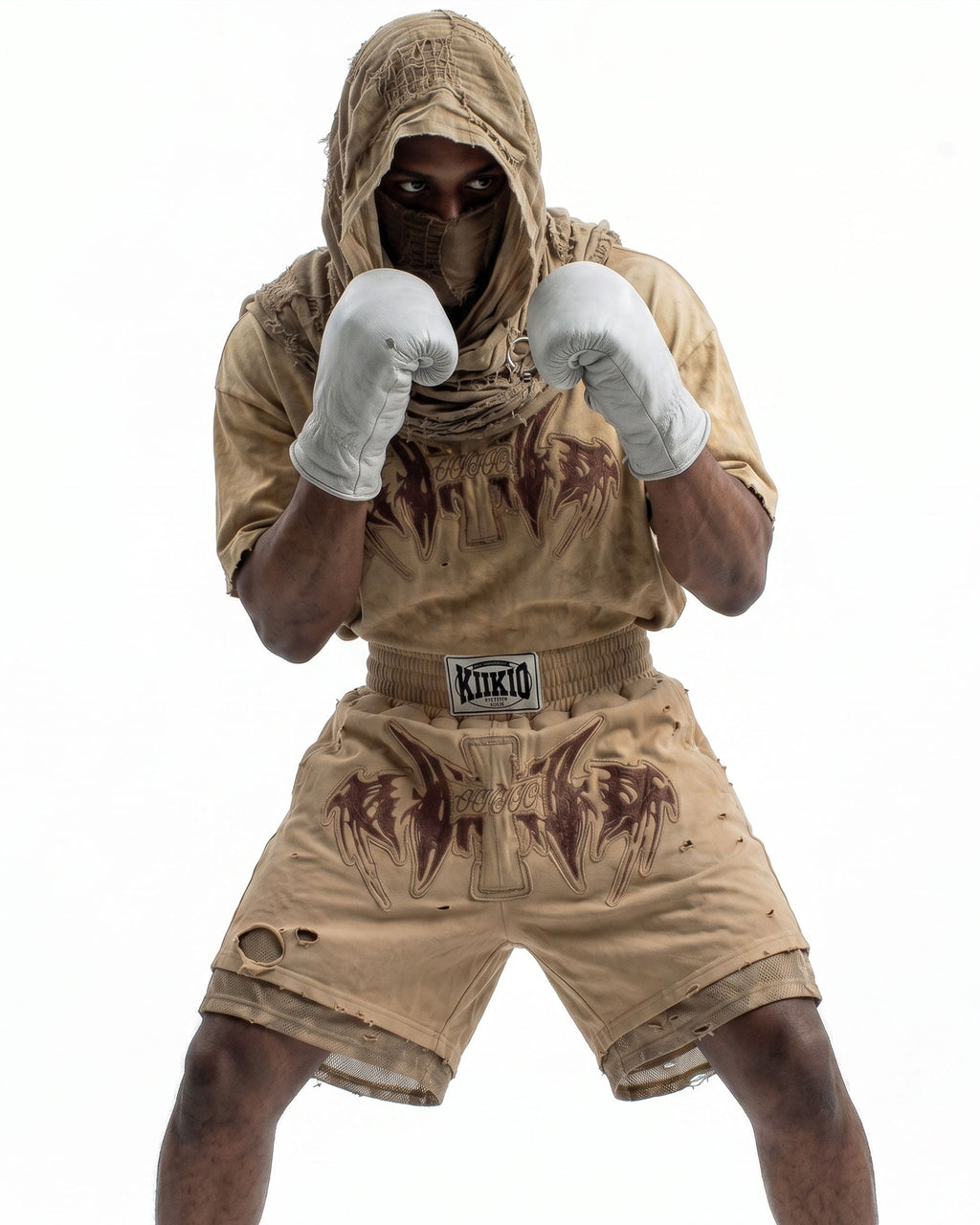 BARREN Series | Apocalyptic Pilgrimage Cross Layered Shorts