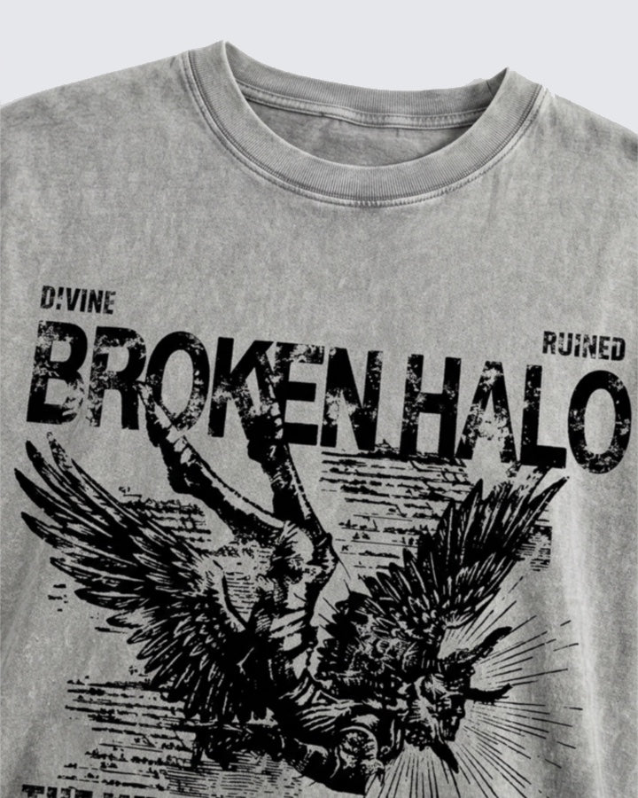 American Washed Graphic Oversized T-Shirt