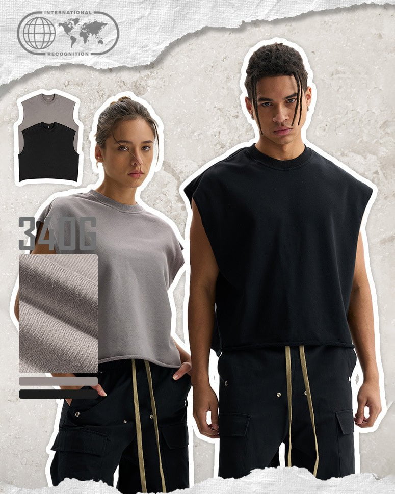 Heavyweight Raw-Edge Tank
