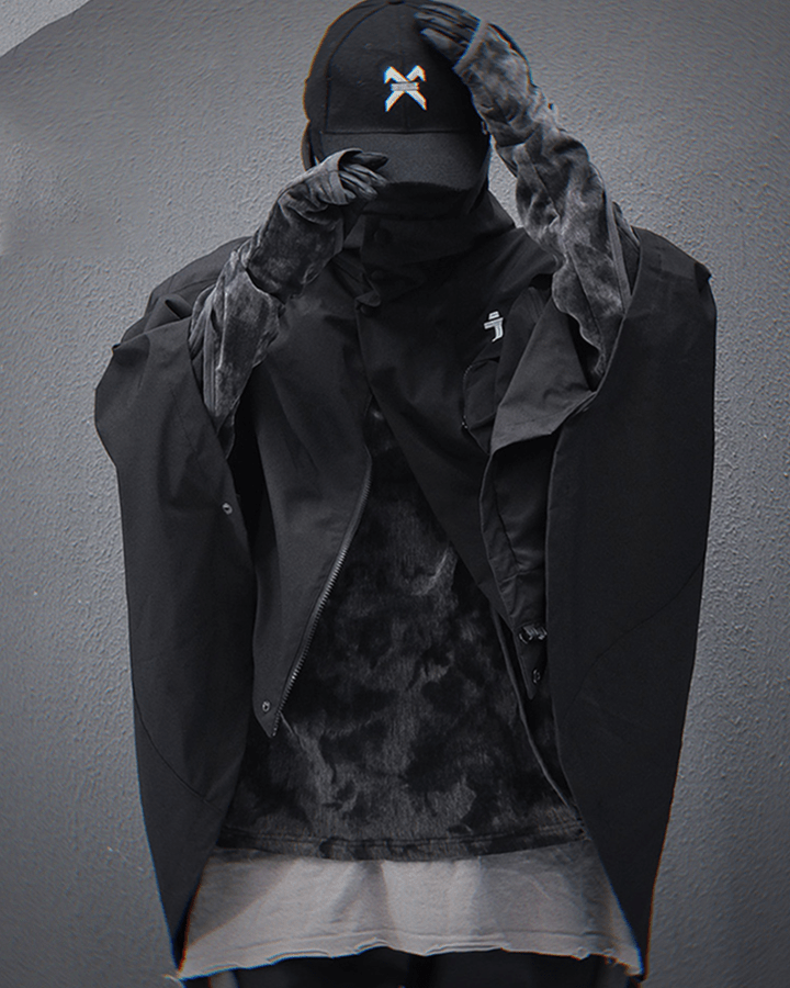 Utility Hooded Cargo Poncho