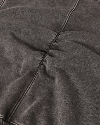 GRYFT Washed Arc-Sleeve Hoodie
