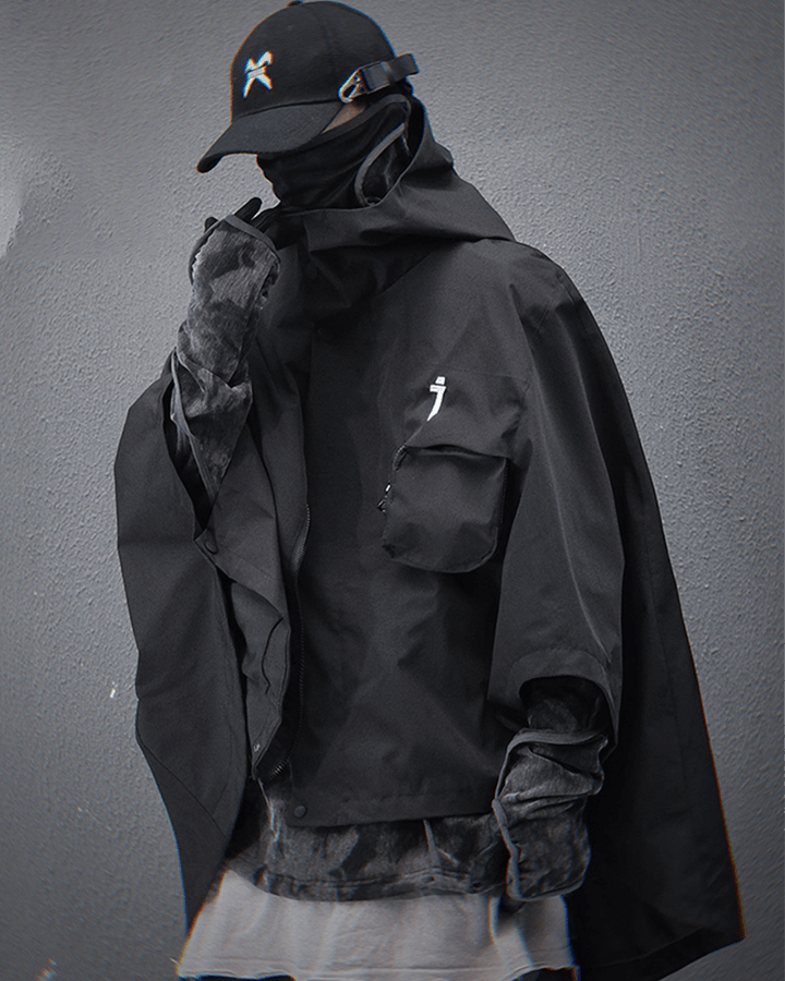 Utility Hooded Cargo Poncho