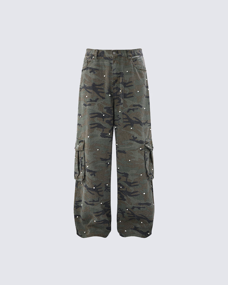 GRYFT Vintage Camo Cargo Pants
