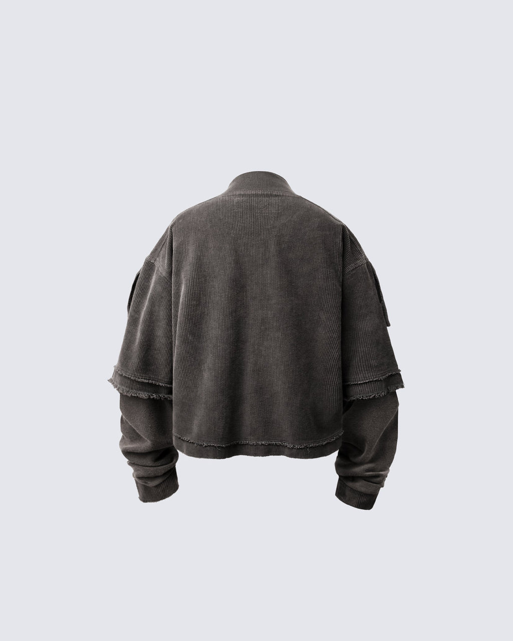 GRYFT Patchwork Distressed Sweatshirt