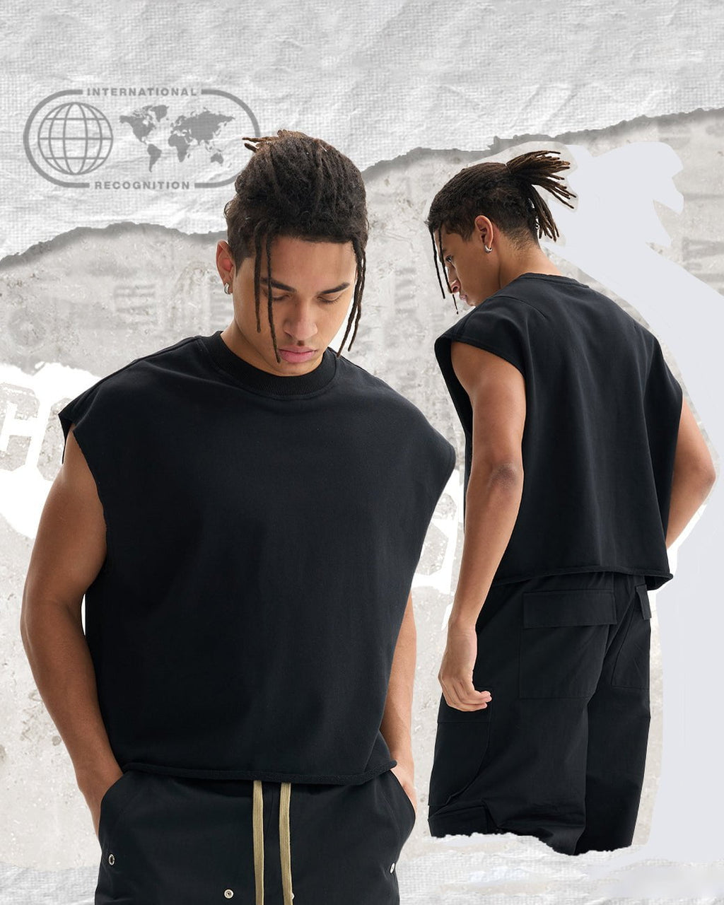 Heavyweight Raw-Edge Tank