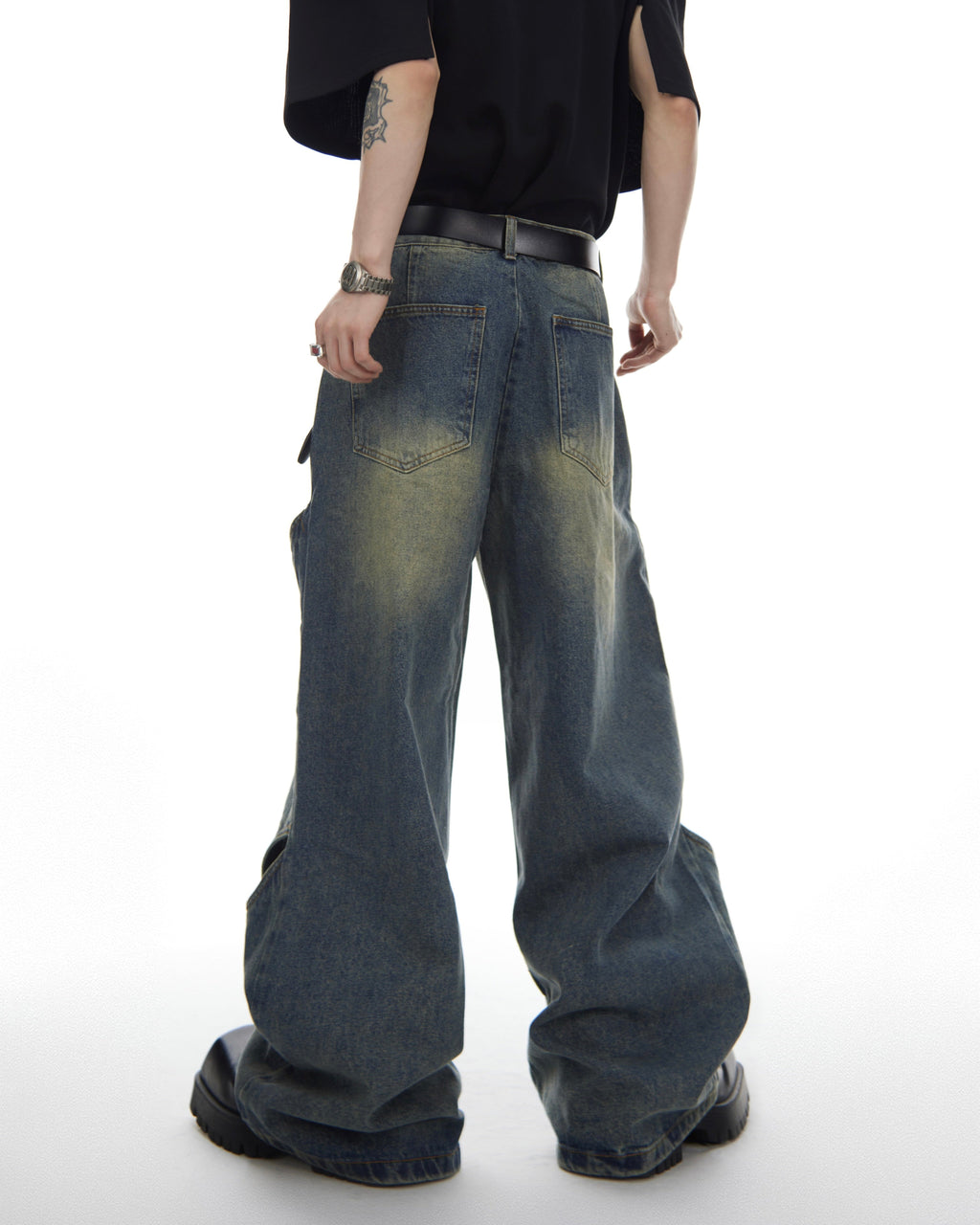 GRYFT Street Fashion Denim Pants