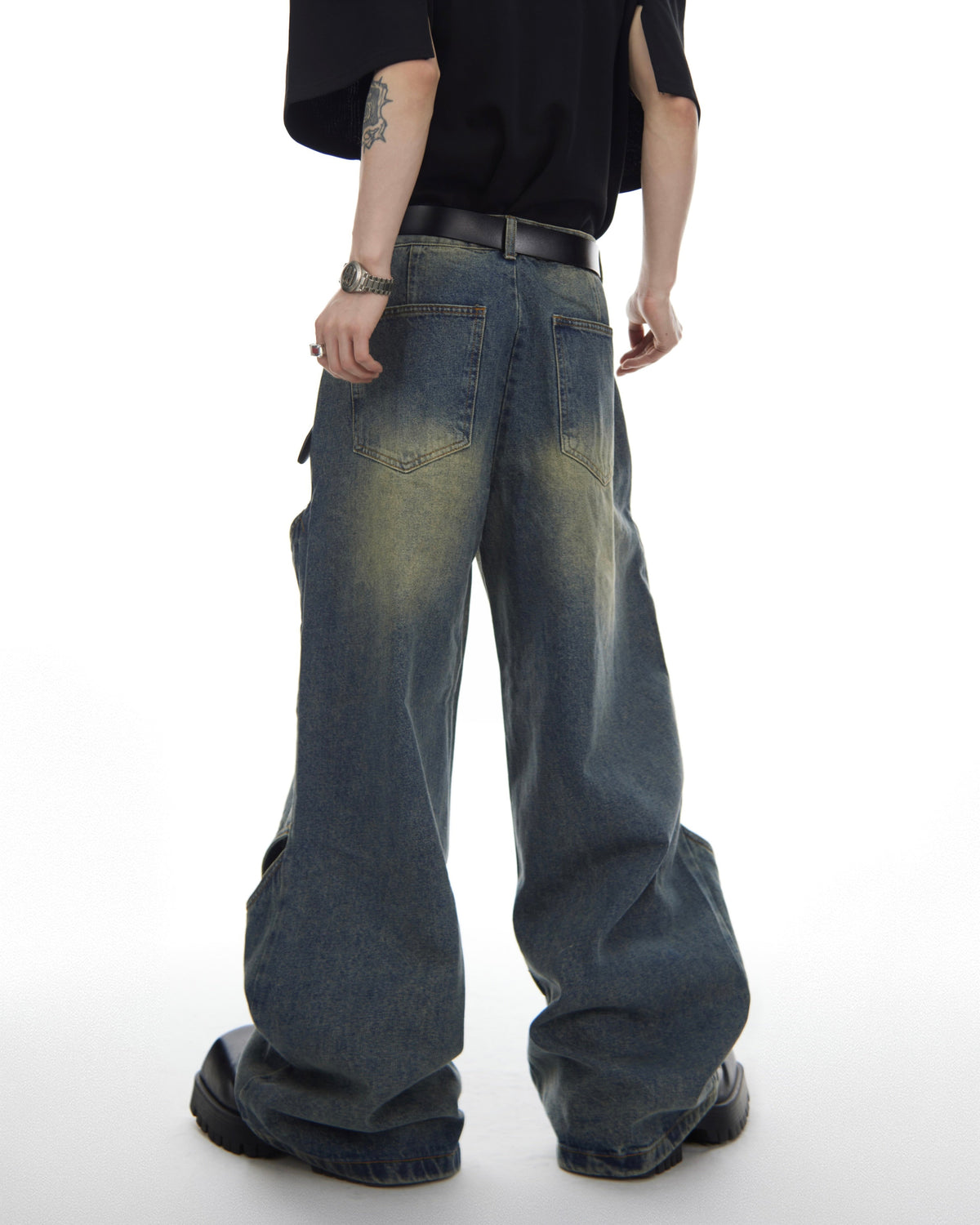 GRYFT Street Fashion Denim Pants