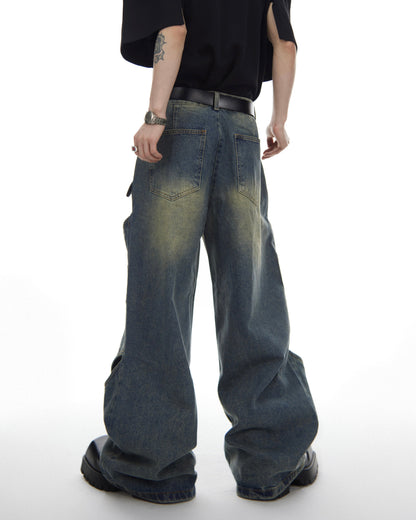 GRYFT Street Fashion Denim Pants