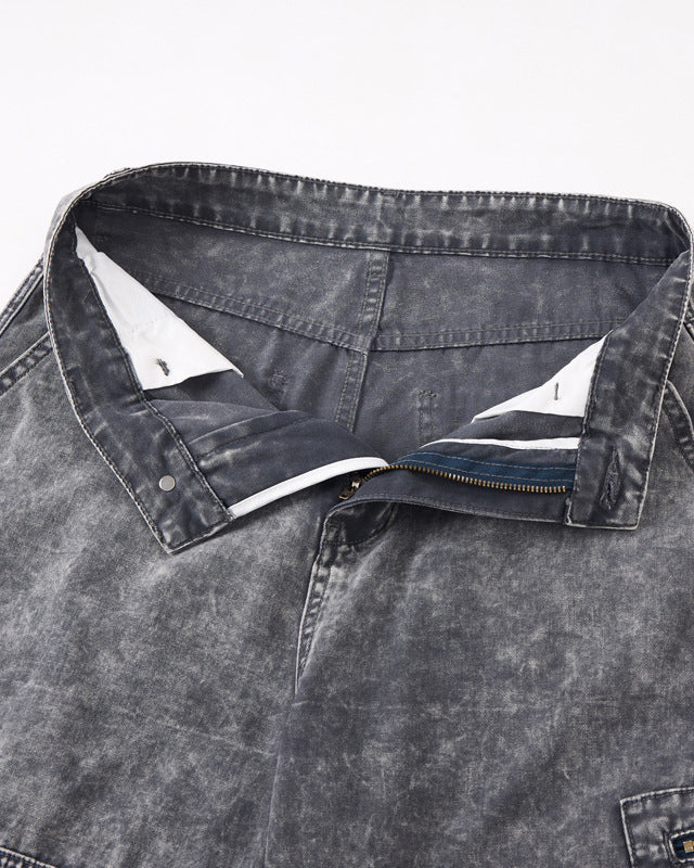 American Street High-Street Curved Blade Casual Pants