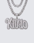 GRYFT-Full Zirconia Alloy Cuban Link Necklace