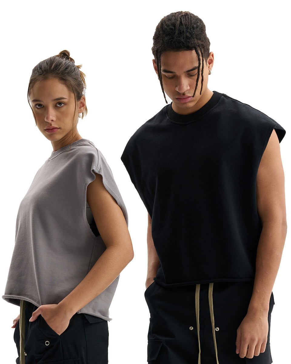 Heavyweight Raw-Edge Tank