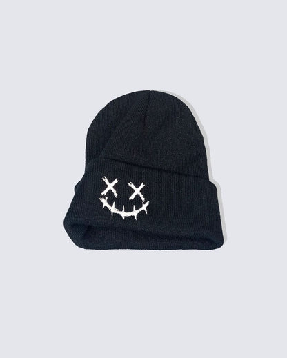 Street Embroidered Knitted Beanie