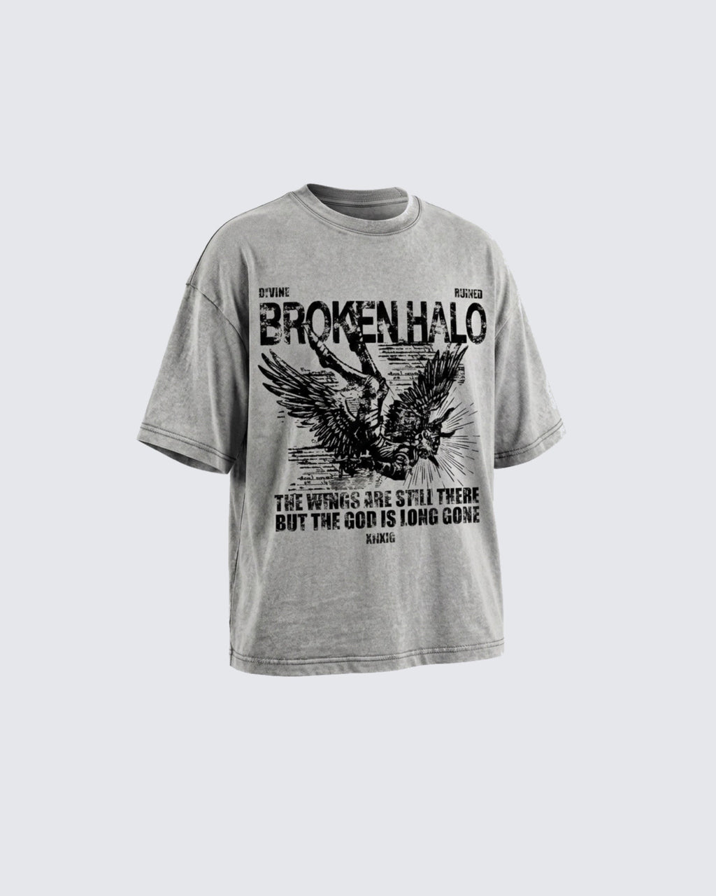 American Washed Graphic Oversized T-Shirt