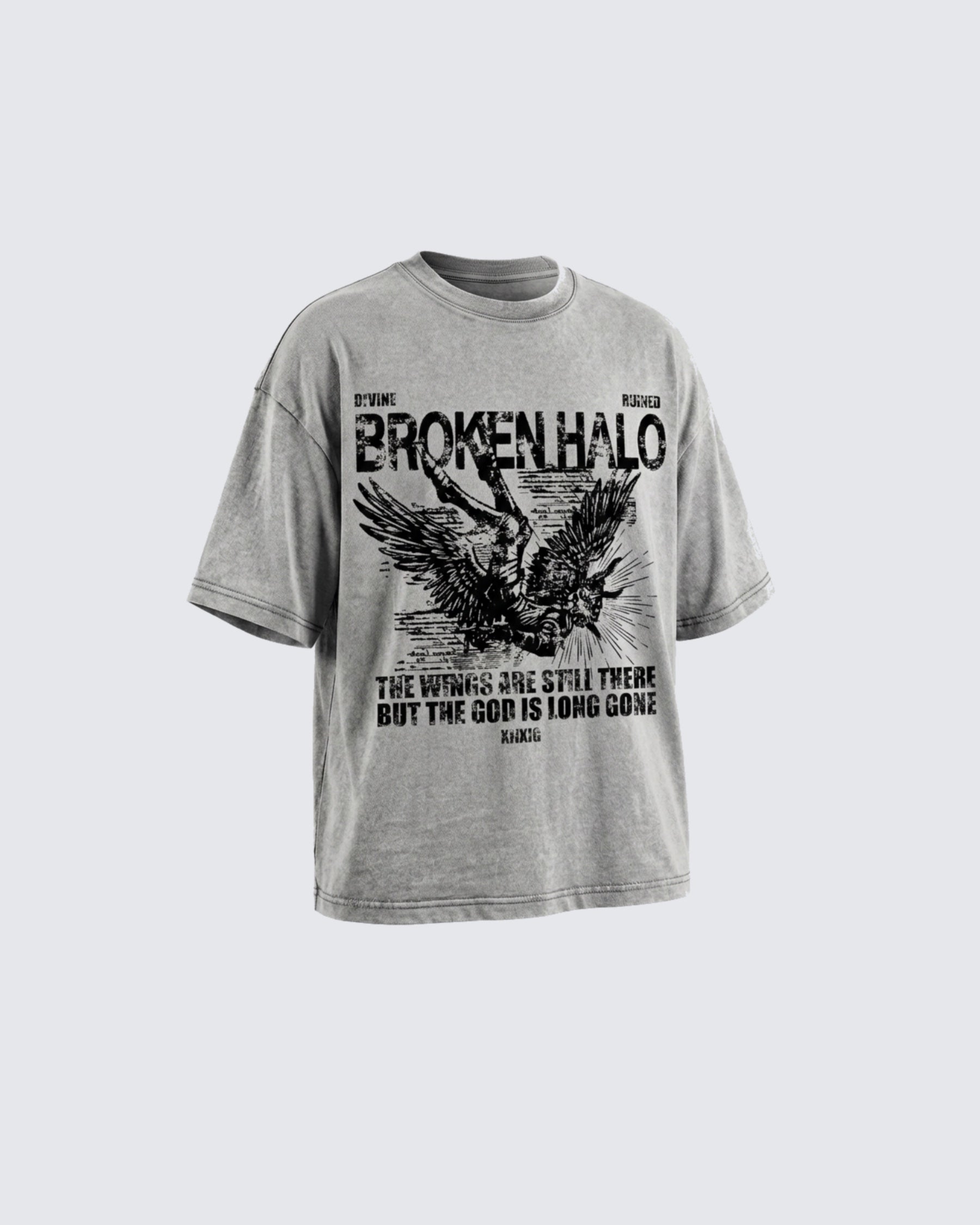 American Washed Graphic Oversized T-Shirt