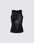 GRYFT Gothic Printed Vest
