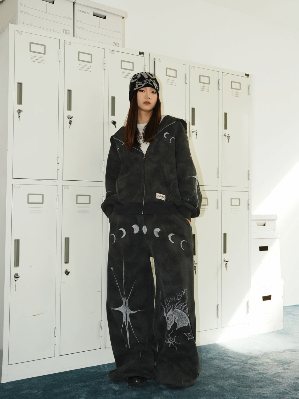 Unicorn – Street Hoodie – Dark Grey