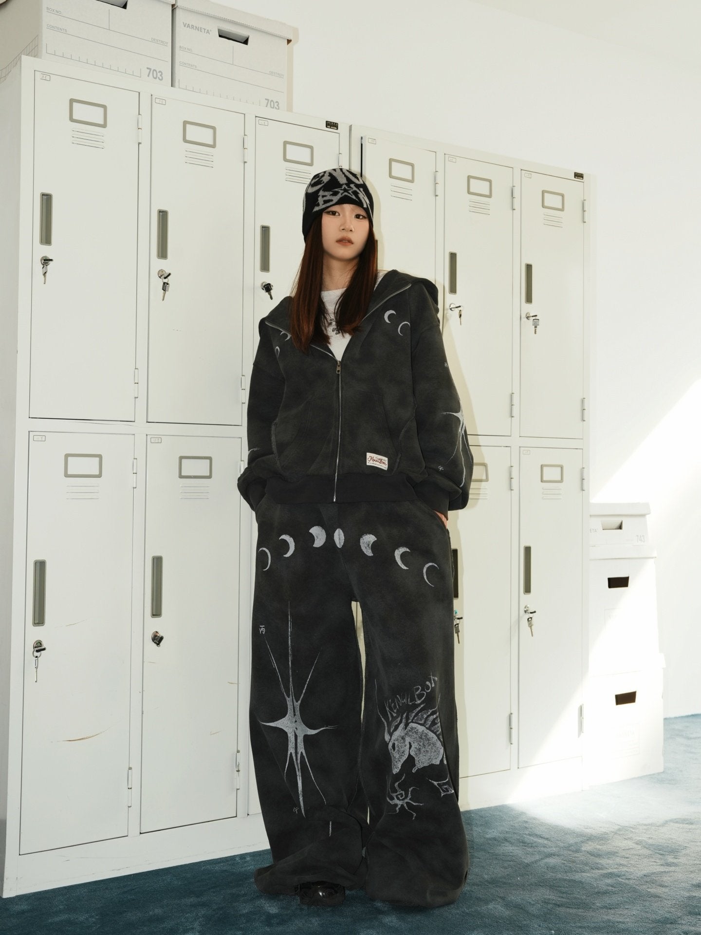 Unicorn – Street Hoodie – Dark Grey