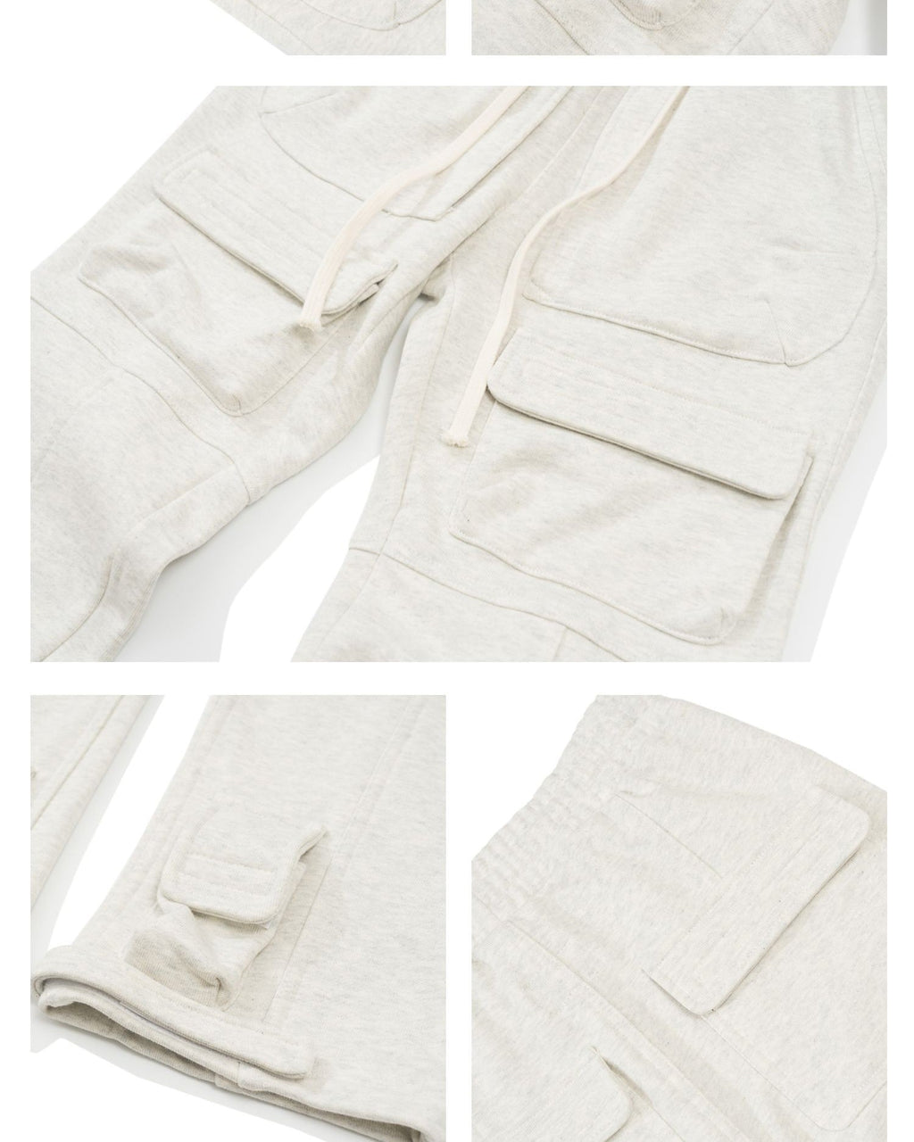 Elastic Cargo Pants