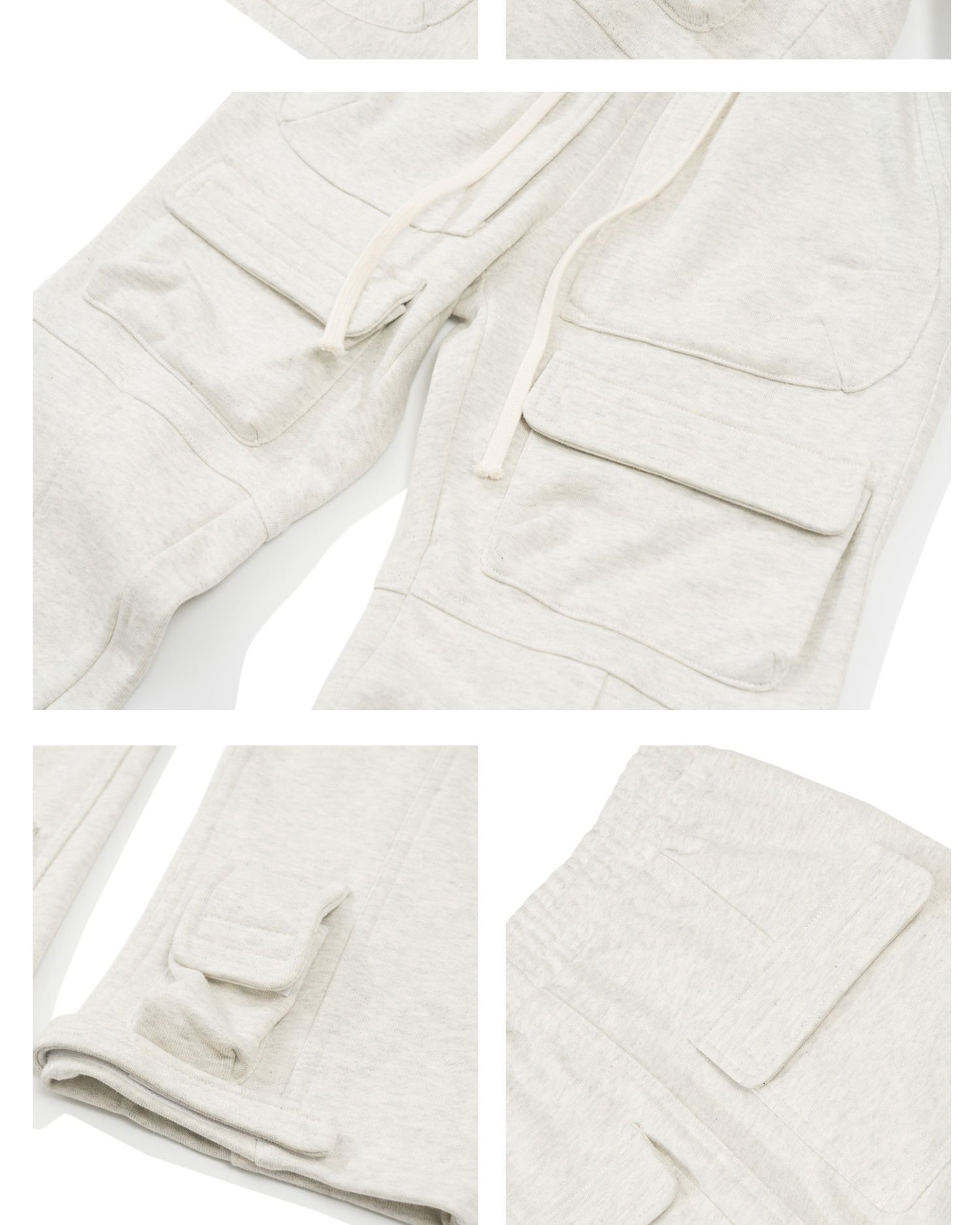 Elastic Cargo Pants