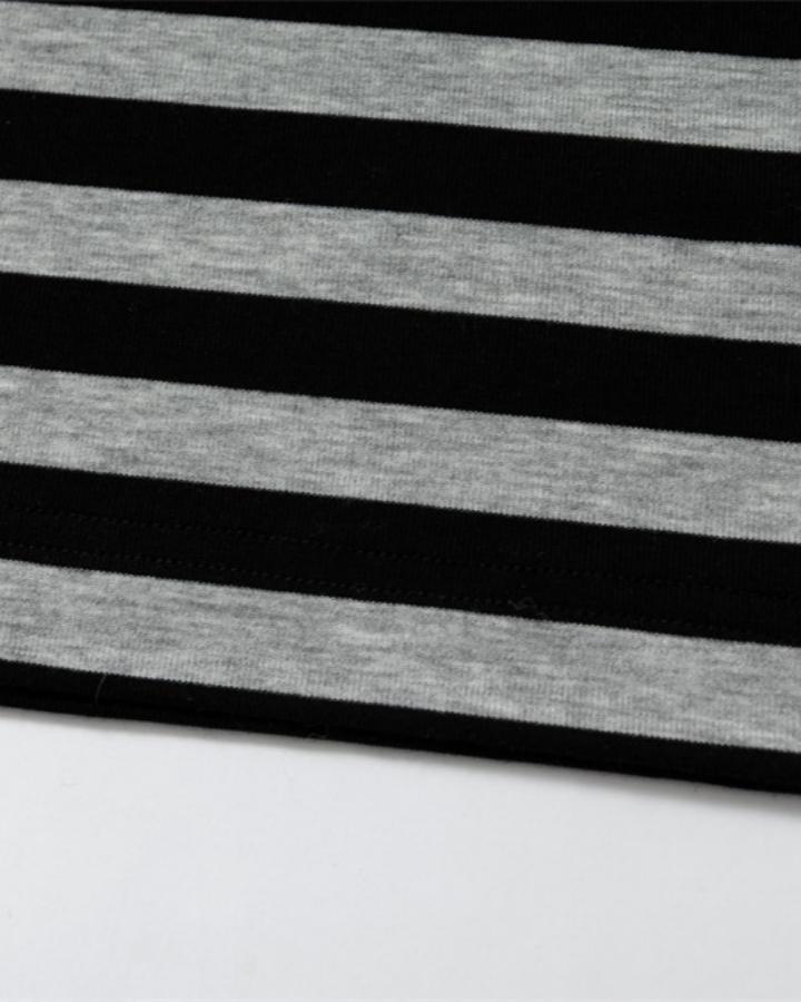 GRYFT Retro Graphic Striped Polo Shirt