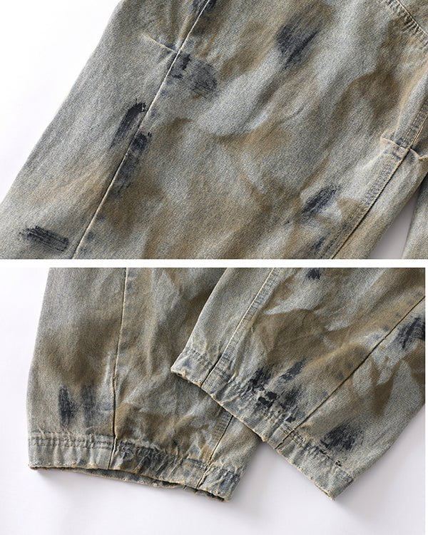 Ghosted Camo Baggy Pants