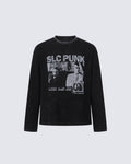 GRYFT Punk Washed Graphic Long Sleeve T-Shirt