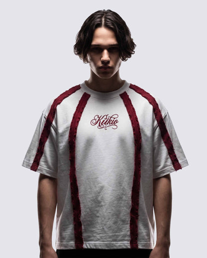 GRYFT SYMBIOTE Raw-Edge Contrast T-Shirt