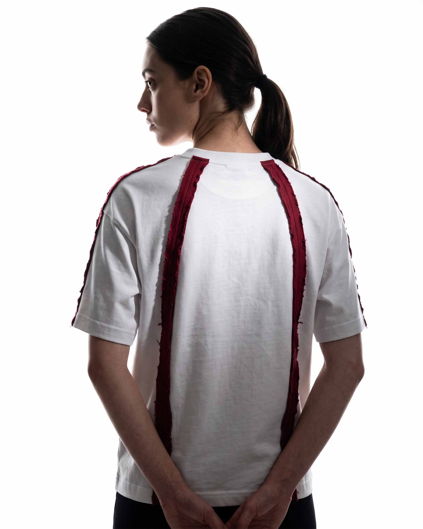 GRYFT SYMBIOTE Raw-Edge Contrast T-Shirt