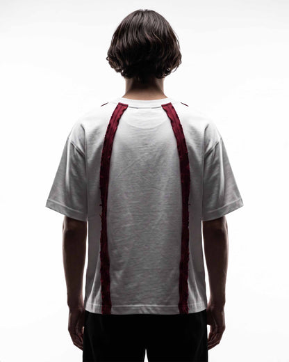 GRYFT SYMBIOTE Raw-Edge Contrast T-Shirt