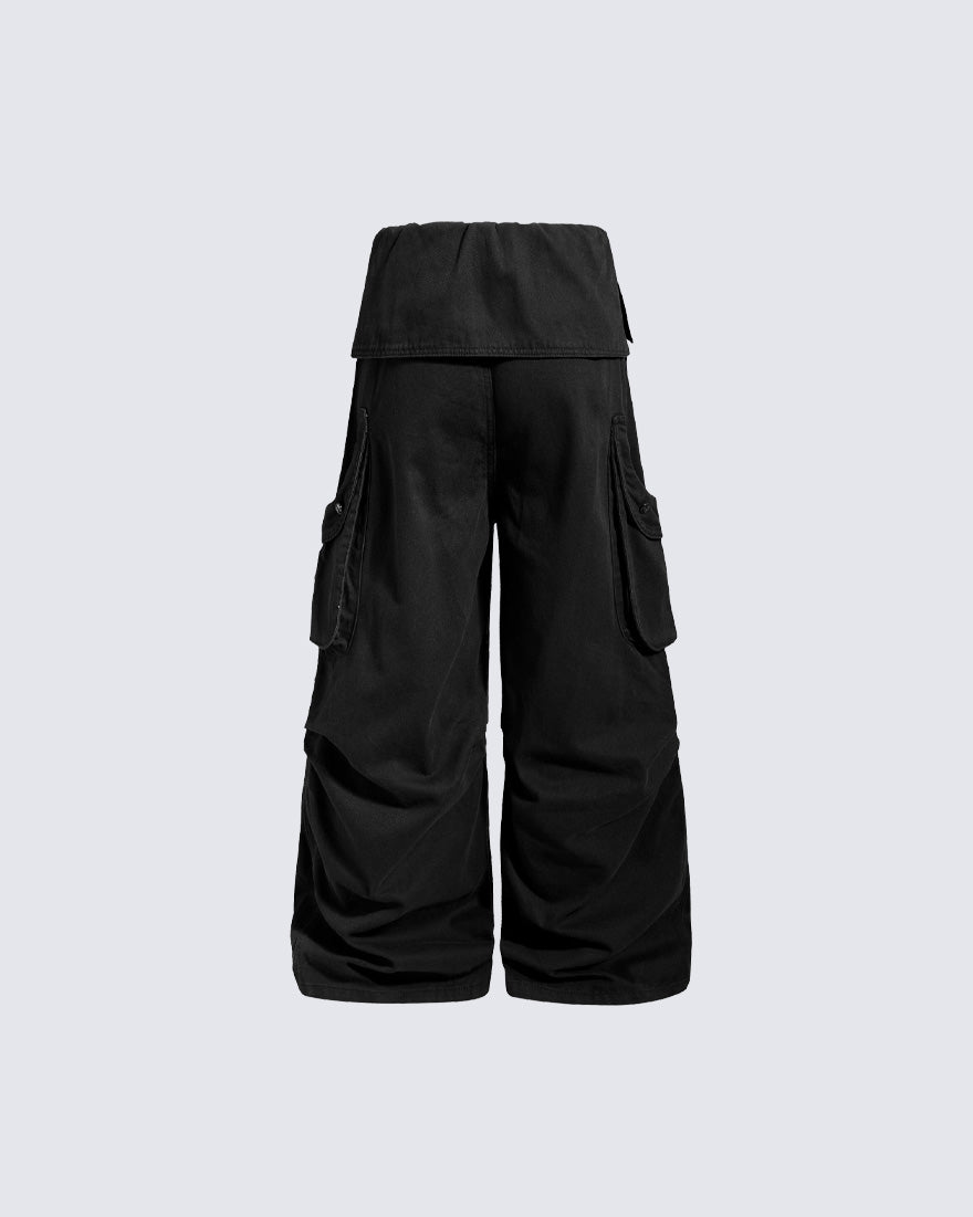 GRYFT Vintage-Style Deconstructed Cargo Pants