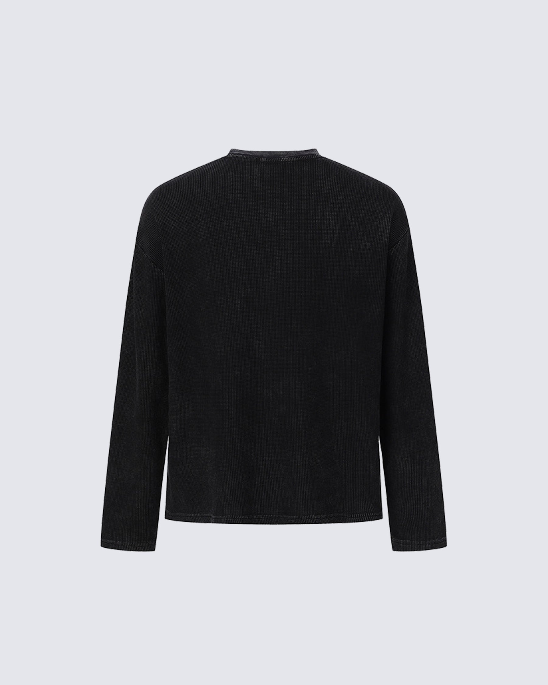 GRYFT Punk Washed Graphic Long Sleeve T-Shirt