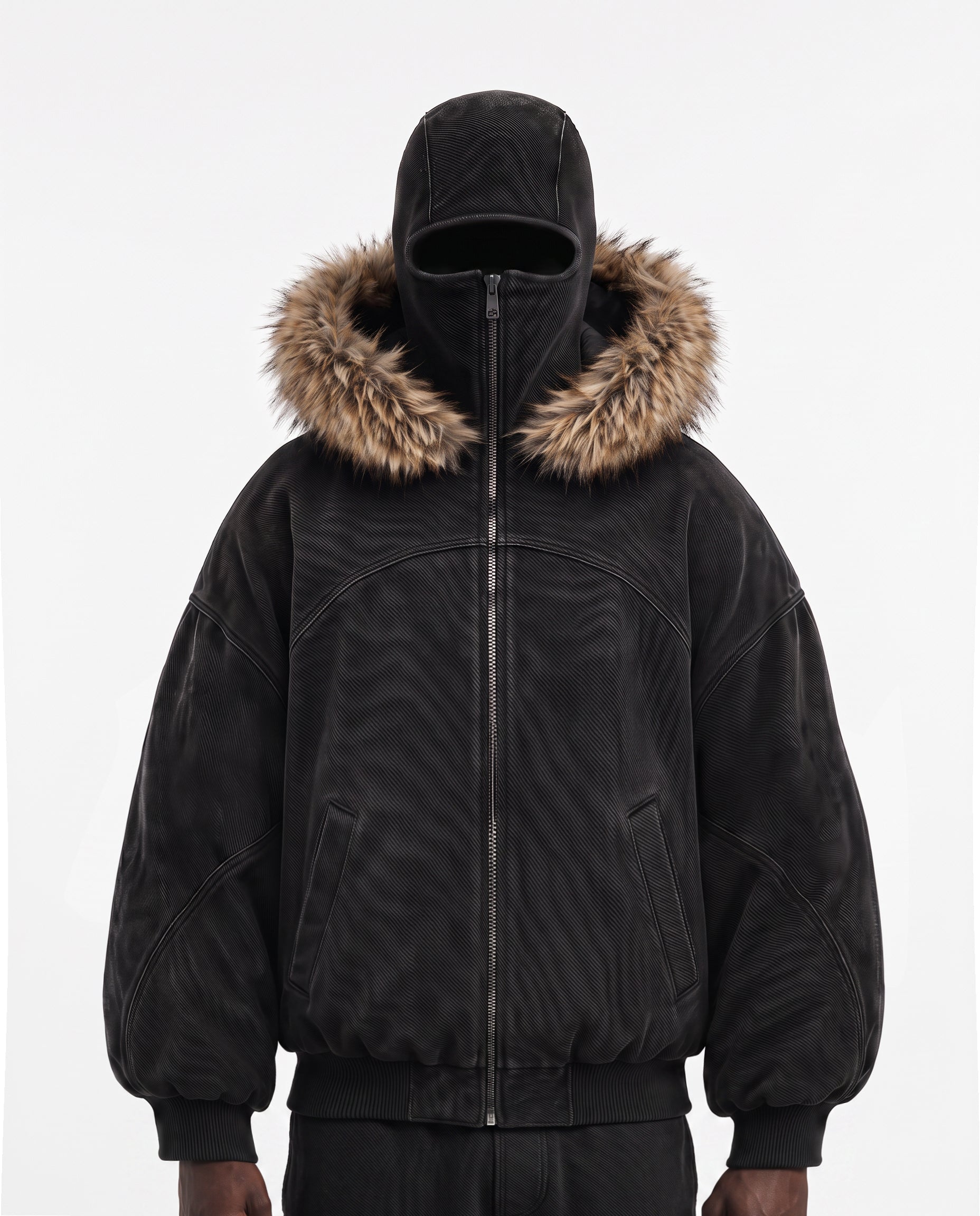 GRYFT Vintage Balaclava Hooded Sweatshirt