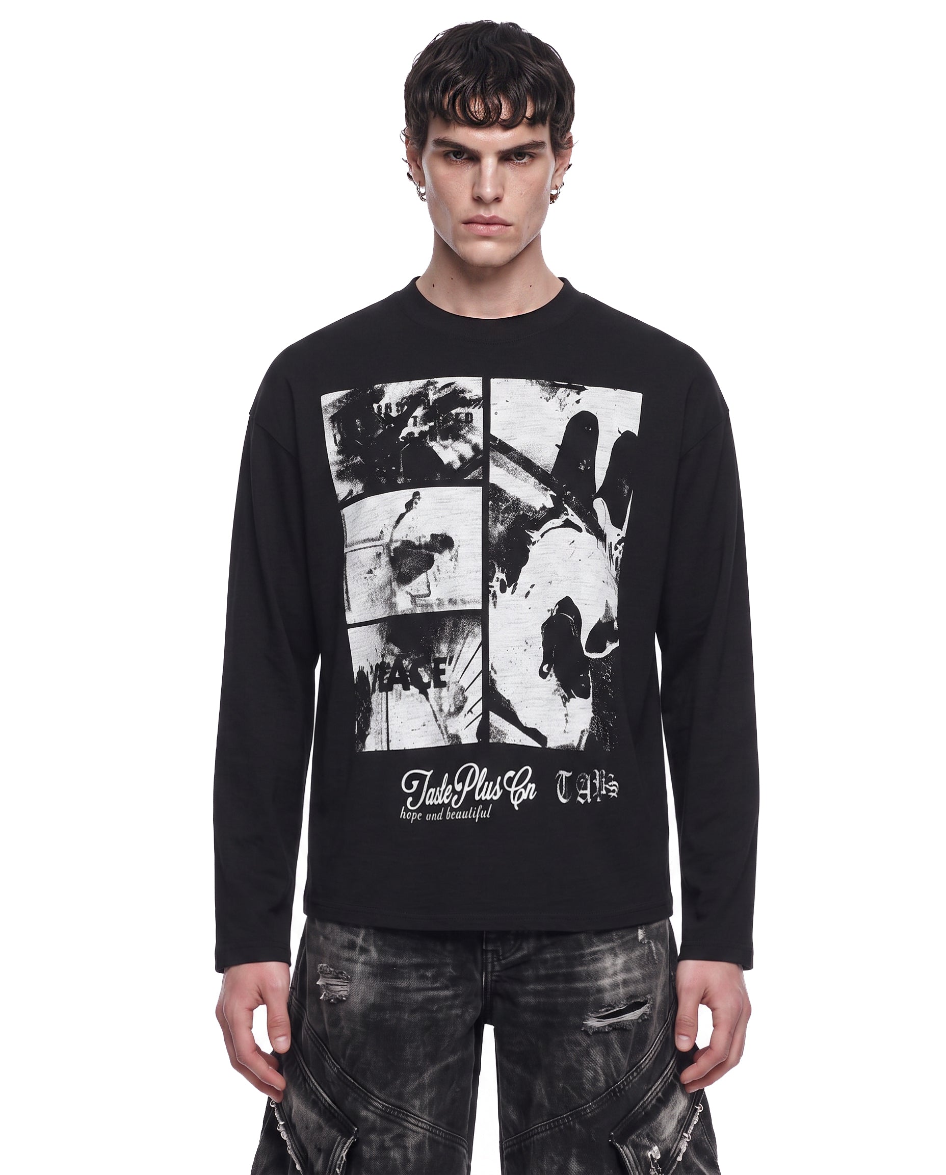 GRYFT American Vintage-Style Rock Graphic T-Shirt