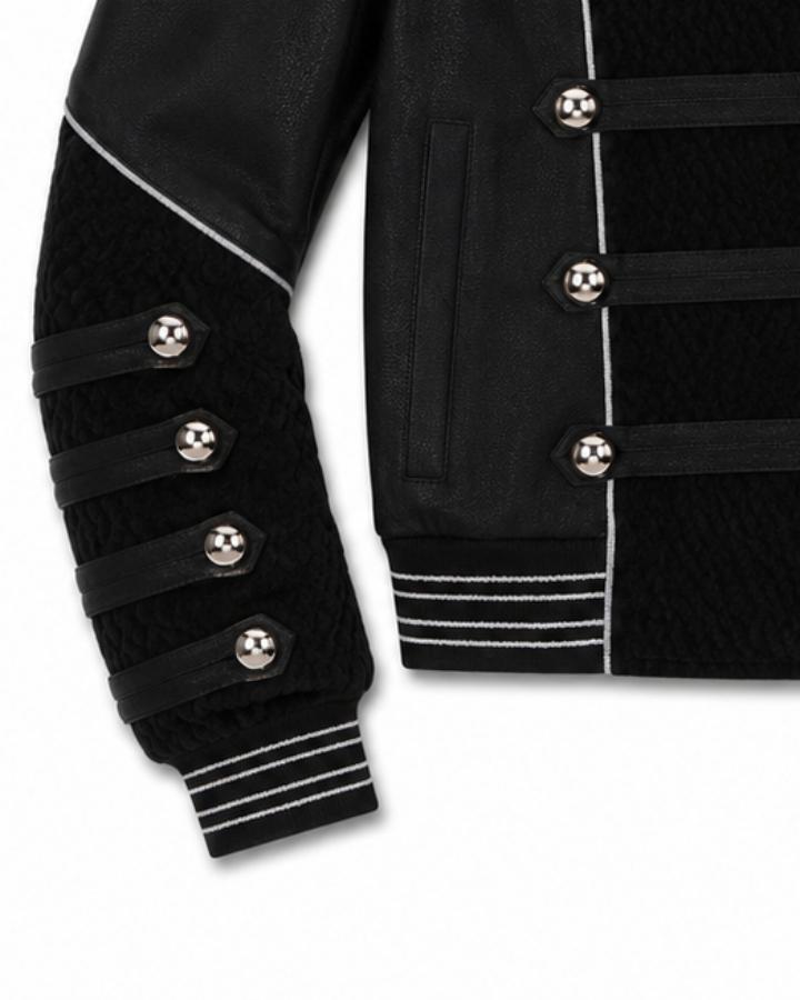 GRYFT Vintage Gothic-Style Button-Up Jacket