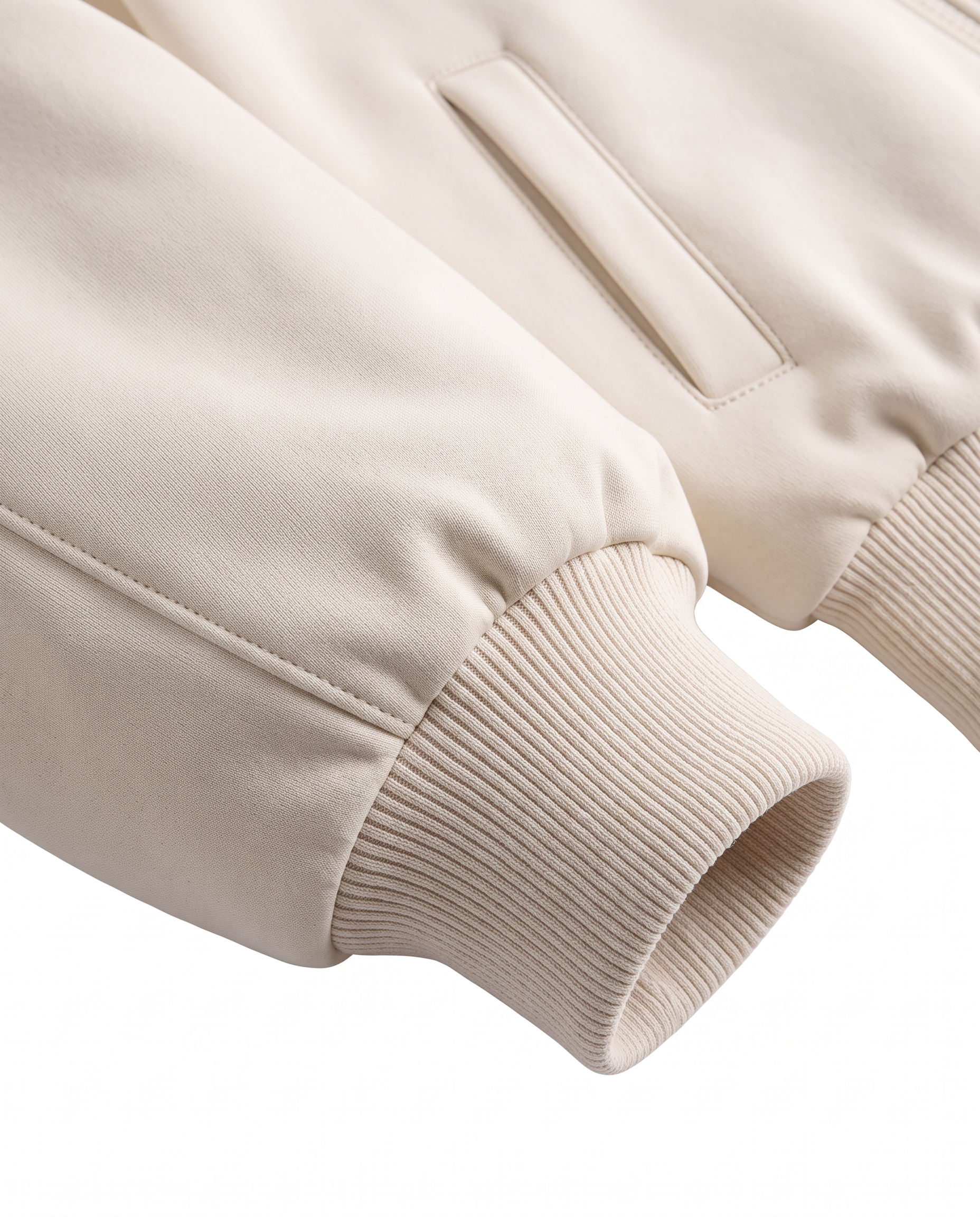 GRYFT Minimal Fur-Trim Balaclava Hooded Sweatshirt