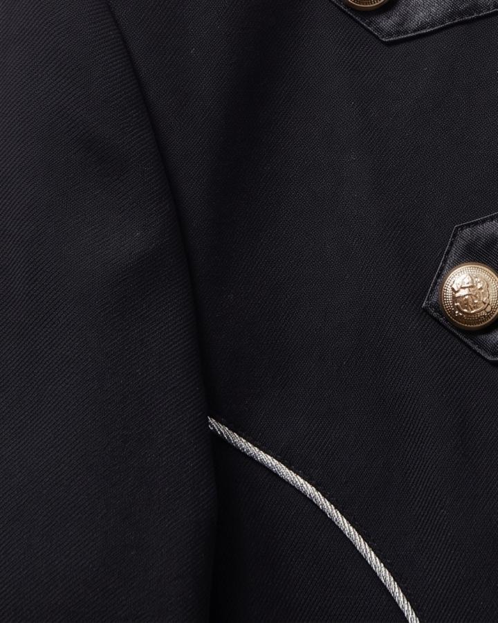 GRYFT Vintage Military Band Gold Button Jacket