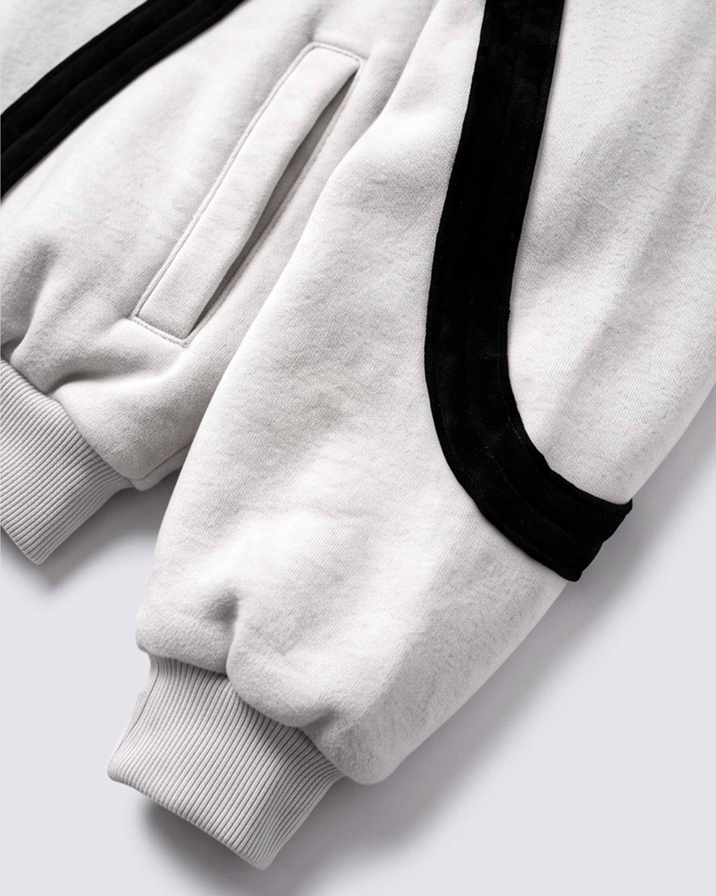 GRYFT SYMBIOTE Curved Contrast Zip-Up Hoodie