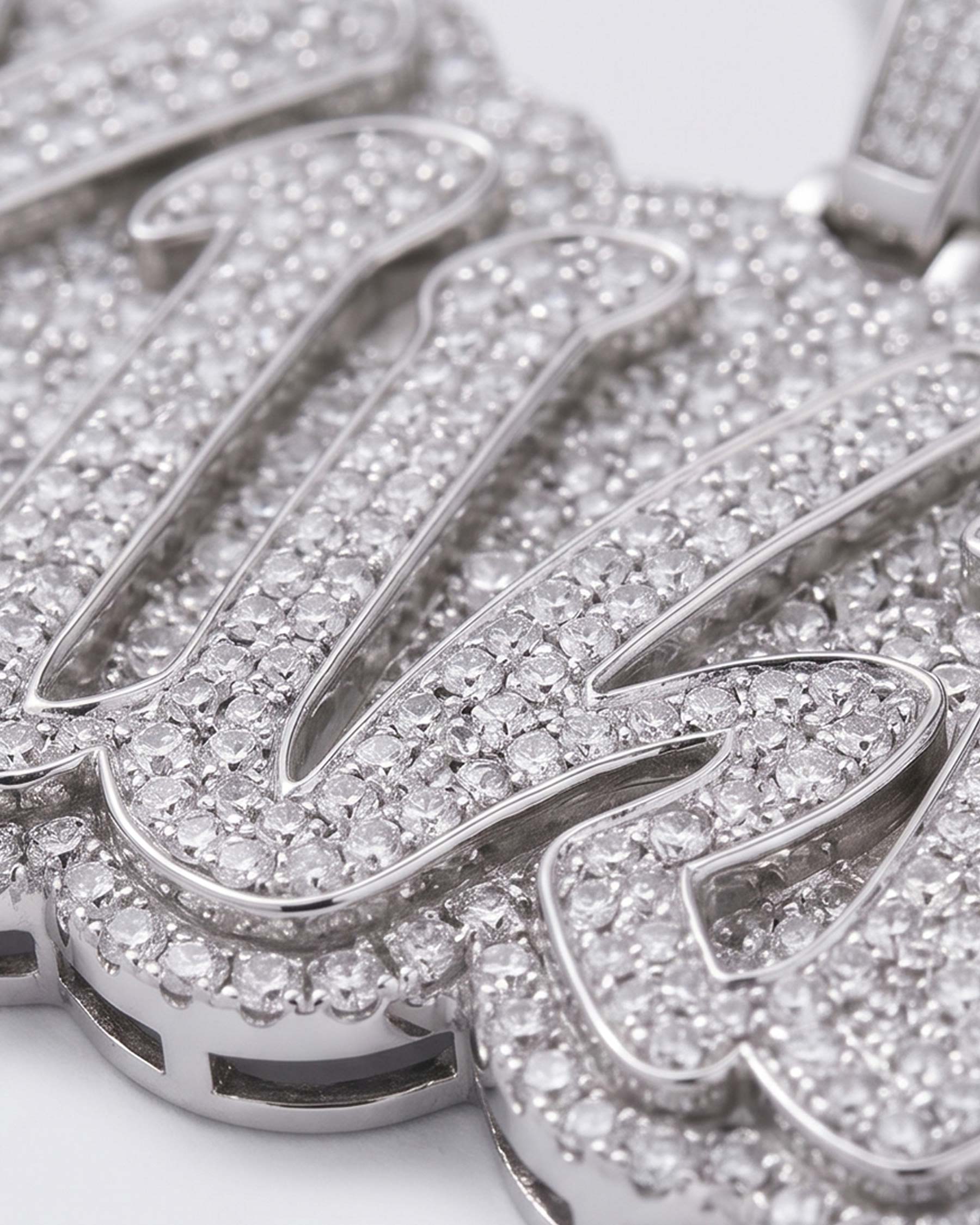 GRYFT-Full Zirconia Alloy Cuban Link Necklace