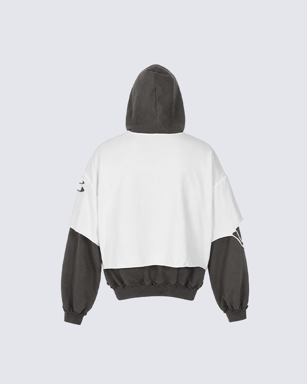 GRYFT Grunge Layered Hoodie