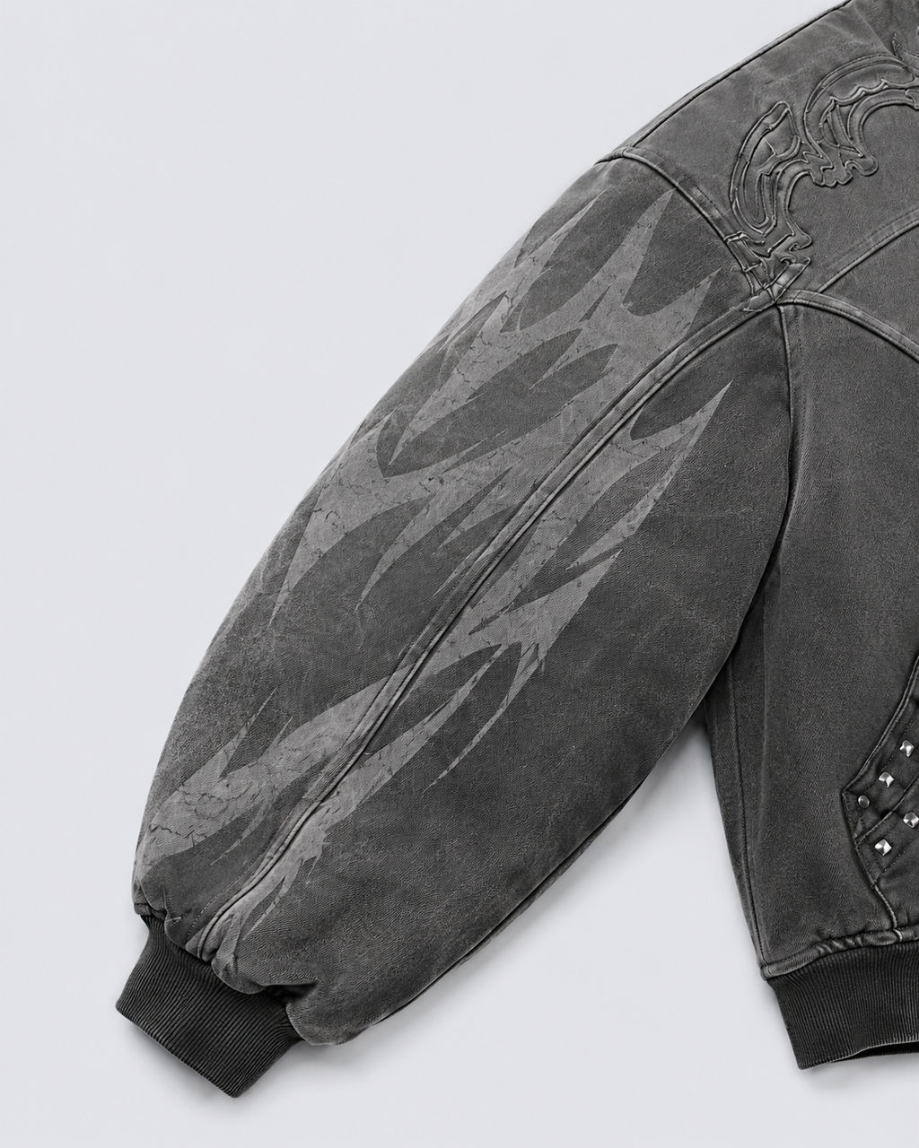 GRYFT Gothic Zipper Hoodie