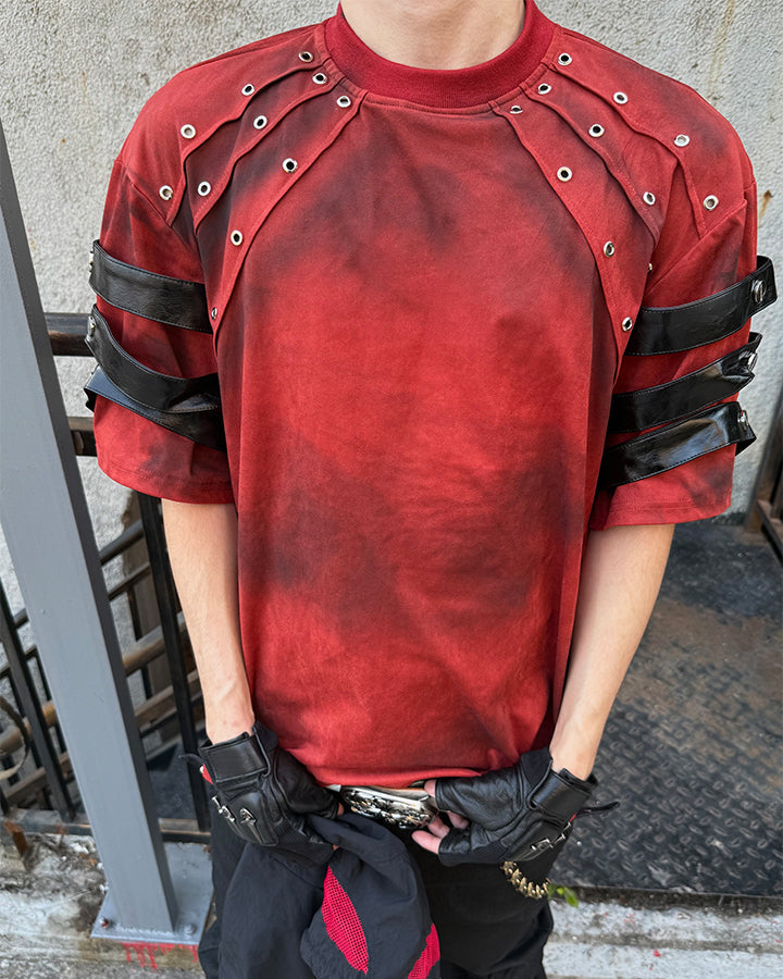 Vintage Rivet Short Sleeve T-Shirt