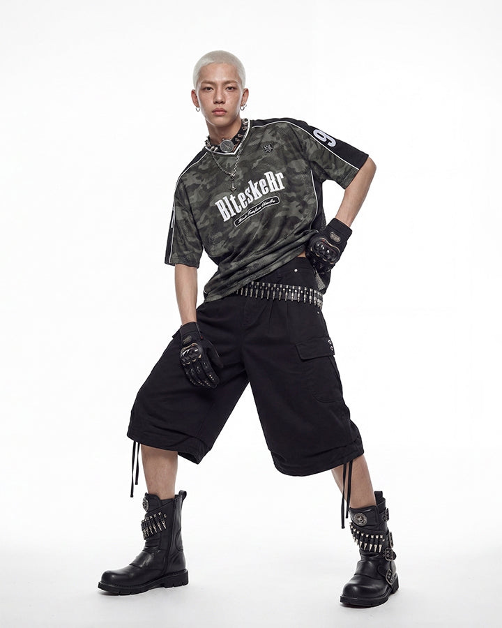 Street New Utility Wide-Leg Shorts