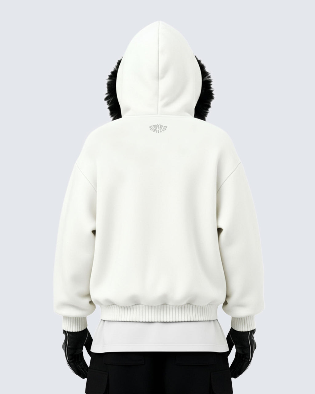 GRYFT Fur Collar Cozy Hoodie