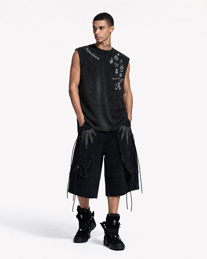 GRYFT Dark Printed Vest