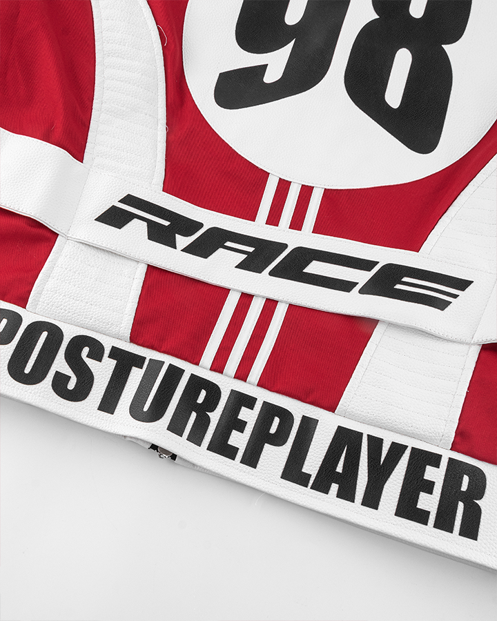 GRYFT Racing Style Graphic Oversized Jacket