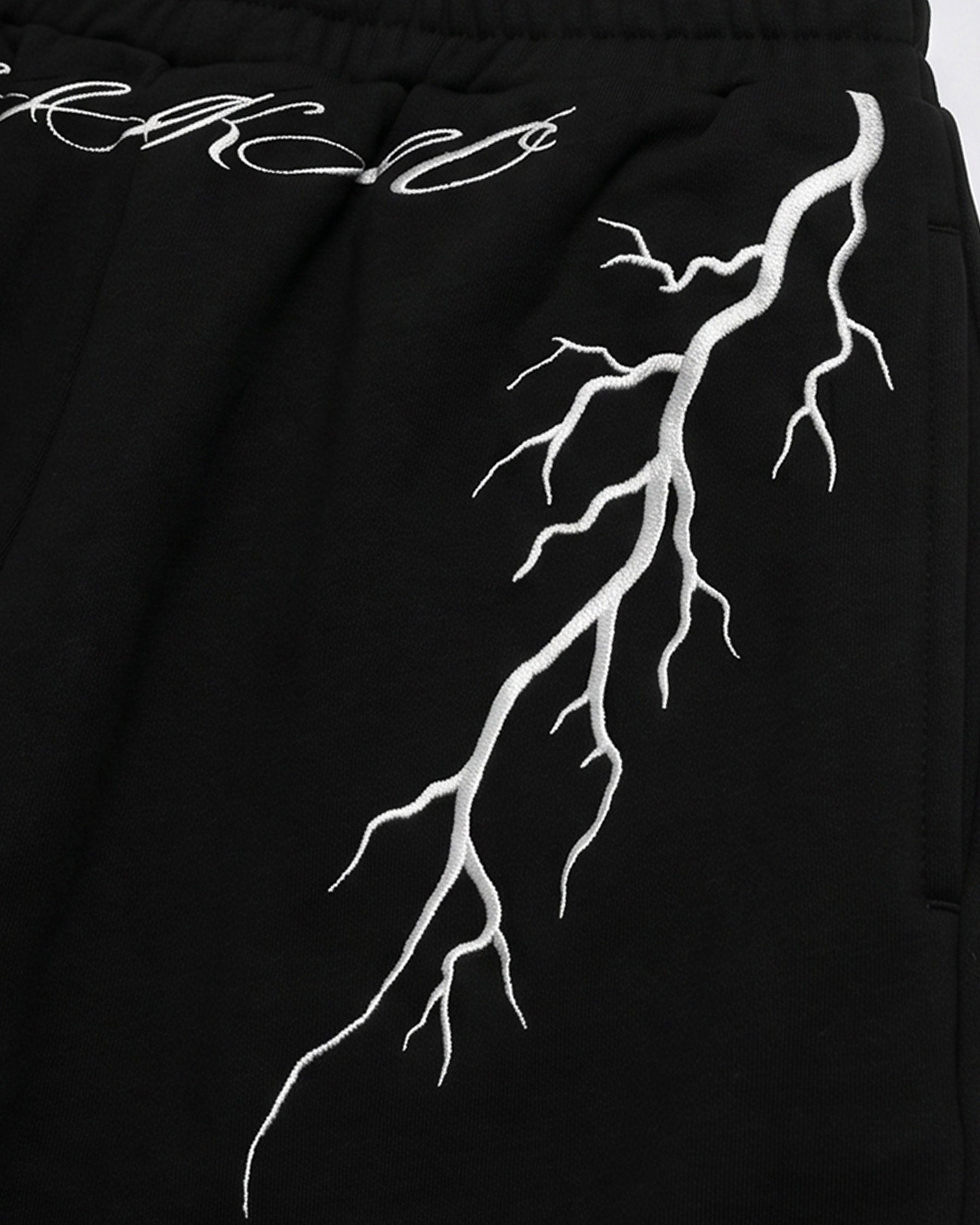 LIGHTNING Series | Layered Waist Wide-Leg Sweatpants