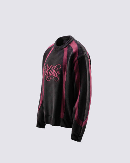GRYFT SYMBIOTE Series | Retro Sport Patchwork Sweater